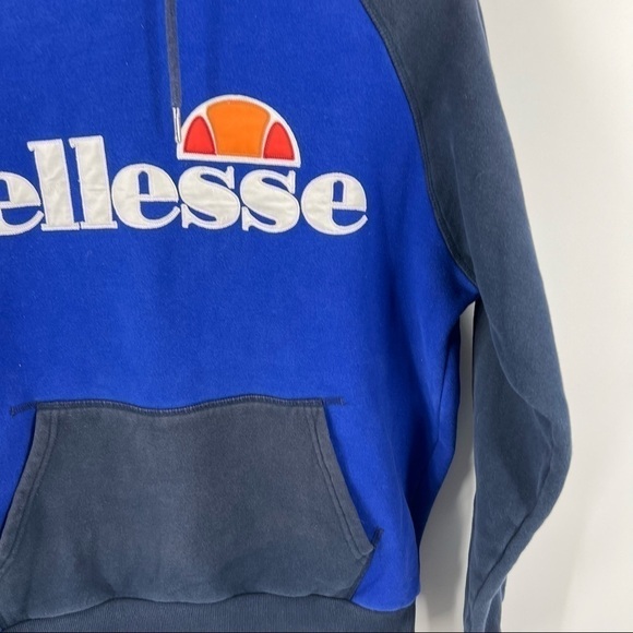 ELLESSE two tone hoodie size M - Picture 4 of 6